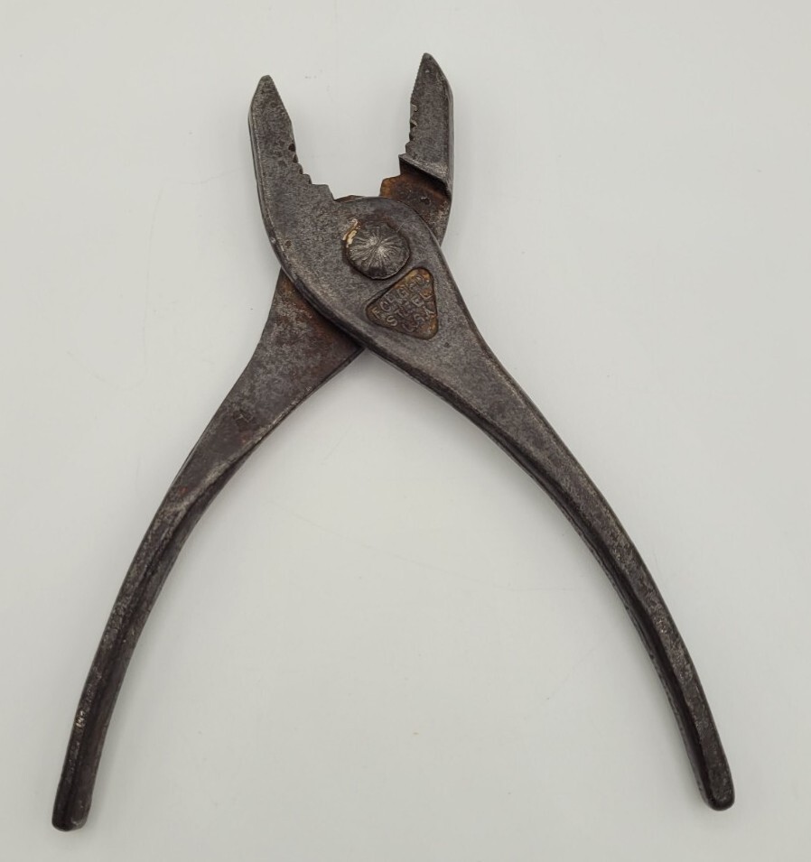 FORGED STEEL USA Slip Joint Pliers, 6-1/2in. – Plain Steel Finish