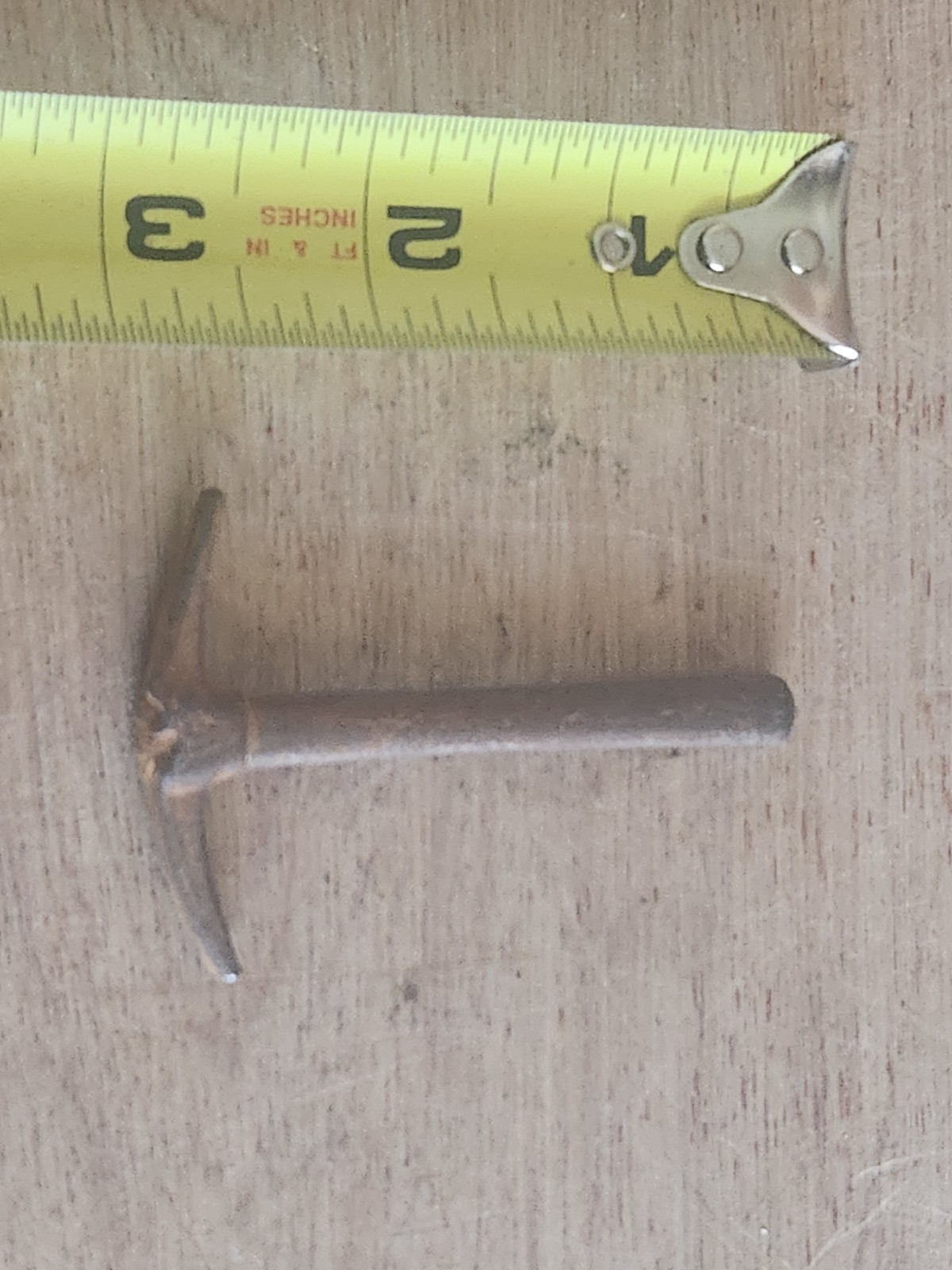 Toy Pickaxe Accessory Mini Pick Ax Axe Miniature Metal 1/2 Ounce 1-7/8″x2-3/4″