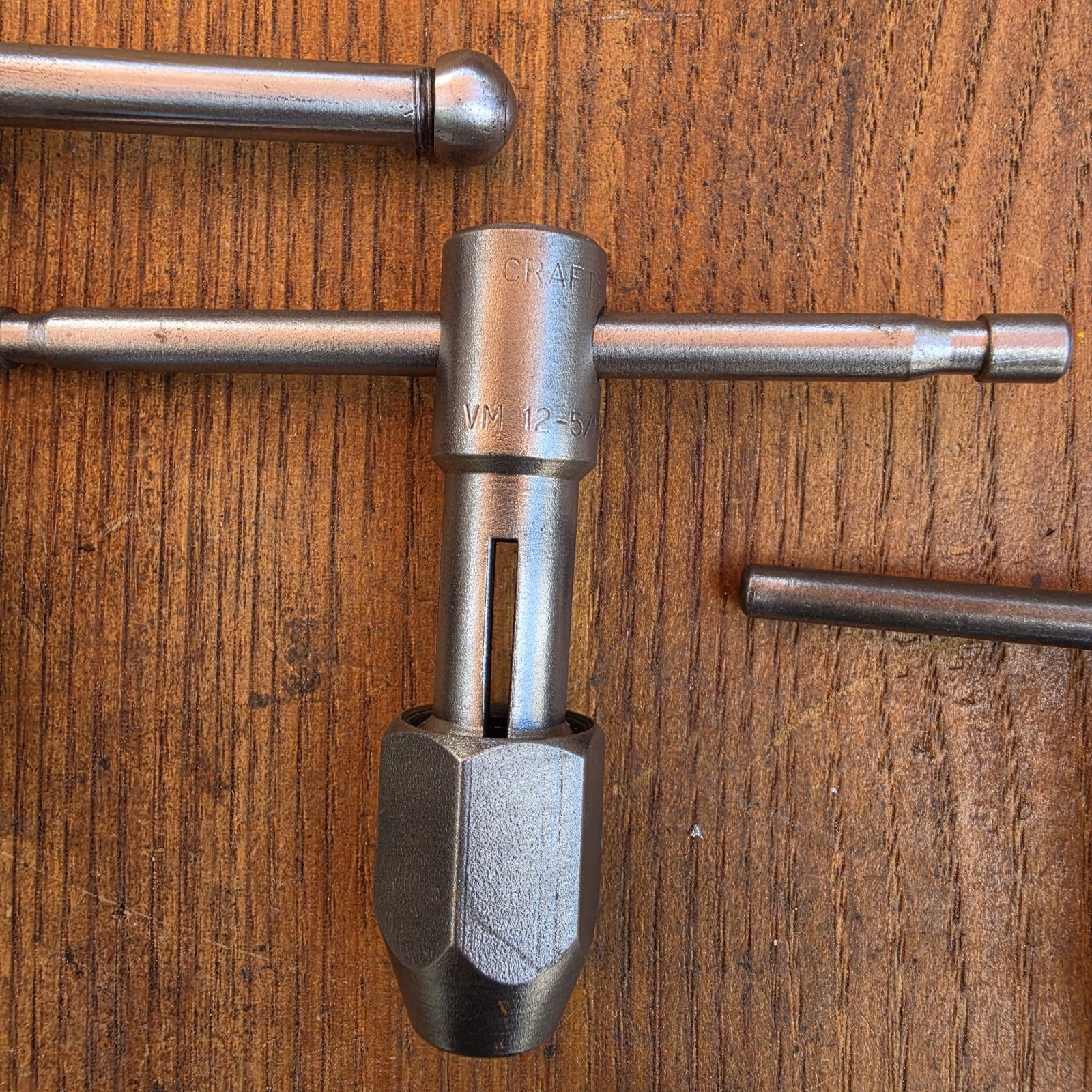 Vintage Tap And Die Handle Lot Craftsman And Others Great Condition