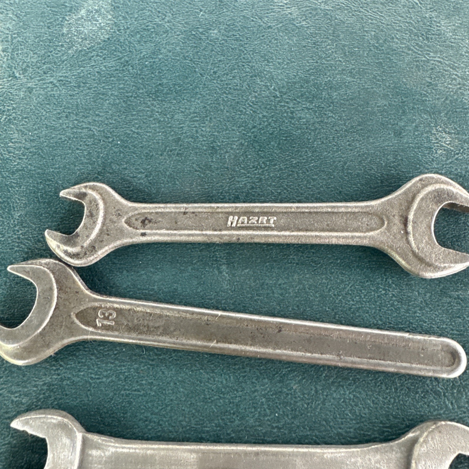 DIN 894 & DIN 895 (9) Wrenches, West Germany Vintage 13mm 10x13mm Yamaha 10x12mm