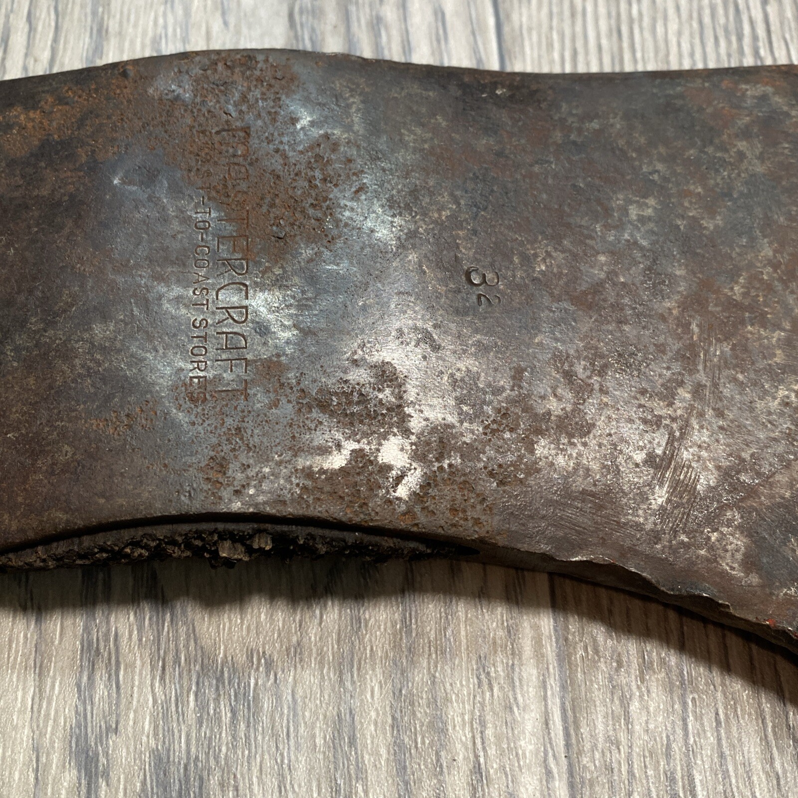 Vintage Mastercraft Coast To Coast Stores Double Sided Axe Head, Over 3lbs
