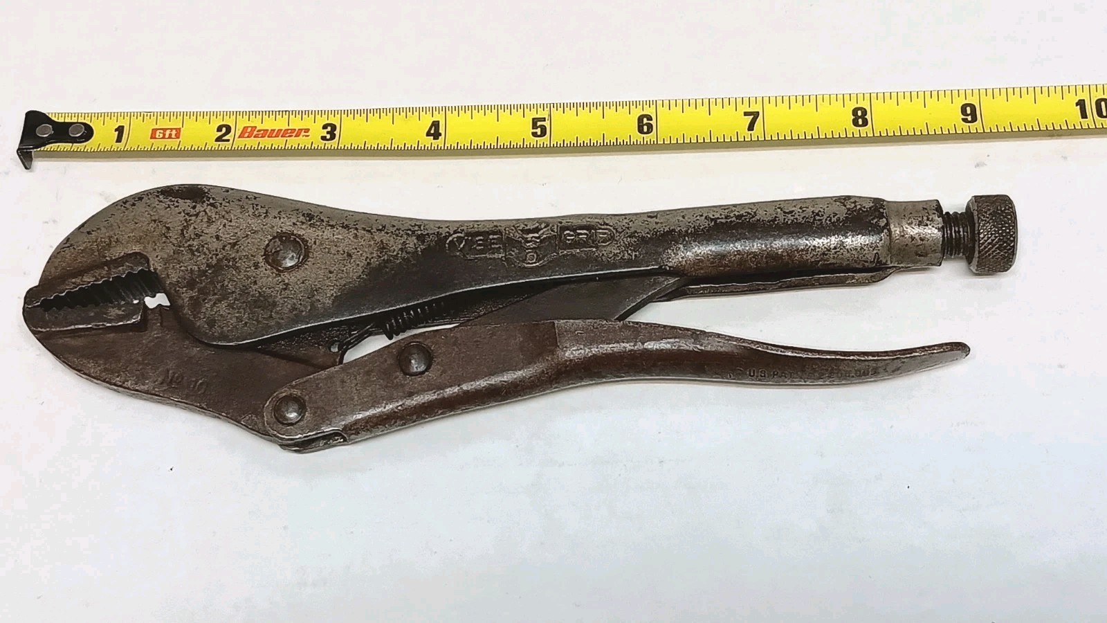 Vintage Vise-Grip No 10 Petersen Dewitt Pat No. 2280005 Apr 14, 1942