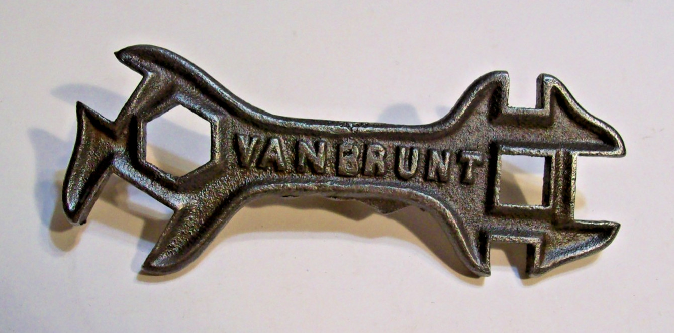 vintage / antique Van Brunt / John Deere #D-380 farm tractor implement wrench
