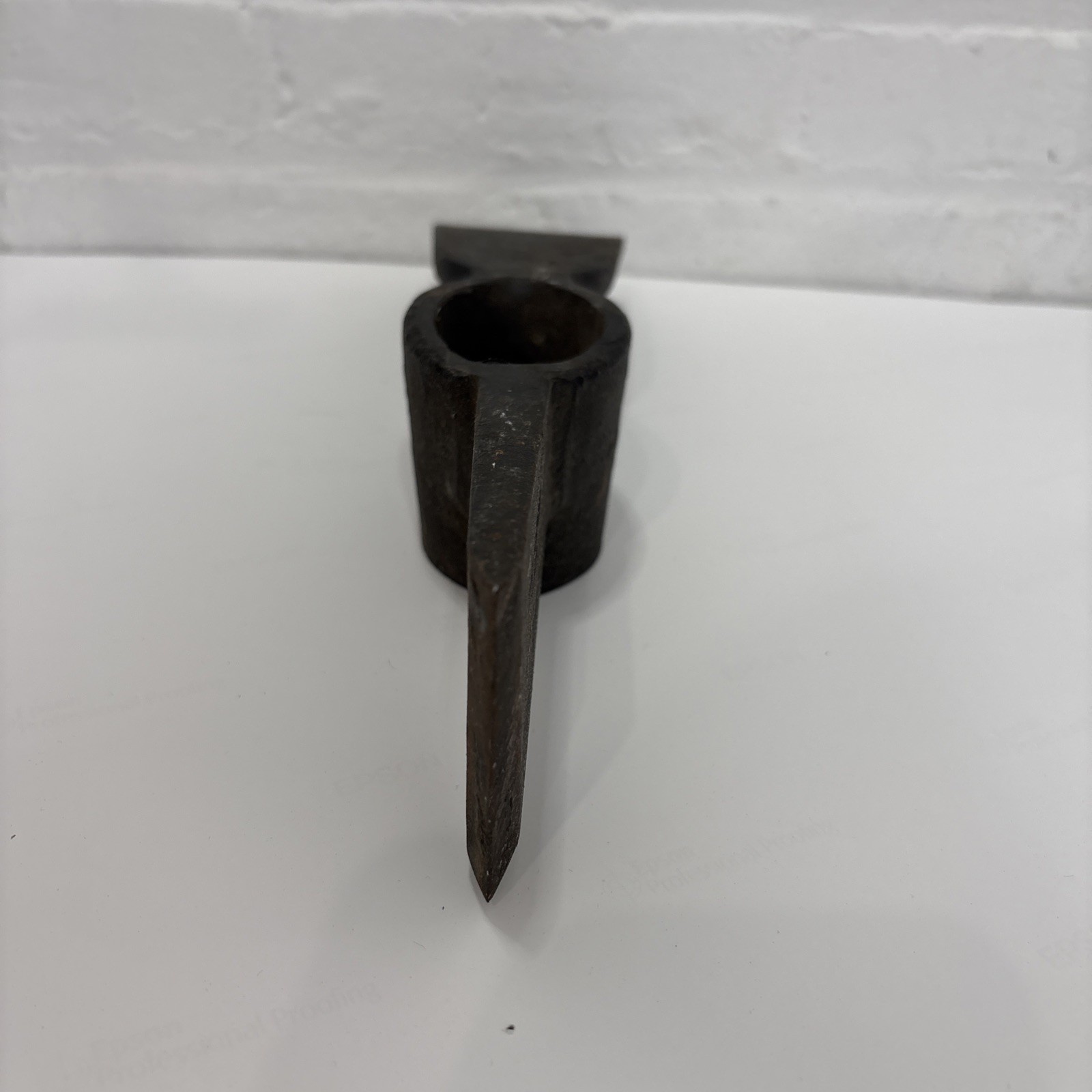Vintage True Temper USA 3 lb Cutter Mattock Grub Hoe Head Forged Steel No Handle