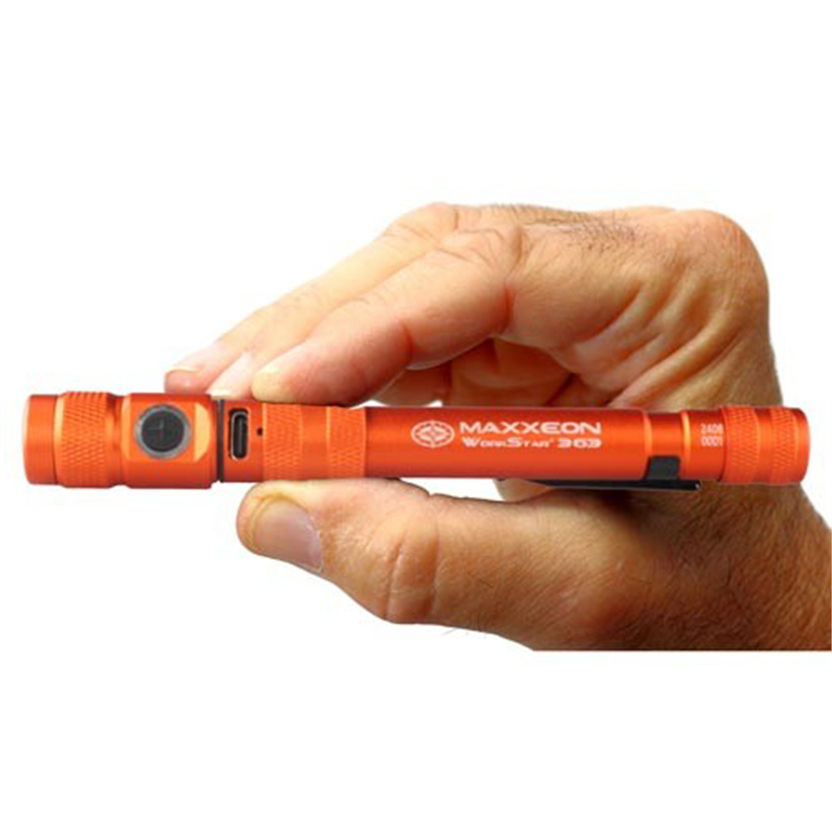 00363 Maxxeon WorkStar 363 Rechargeable LED Zoom Penlight/Inspection Light USB-