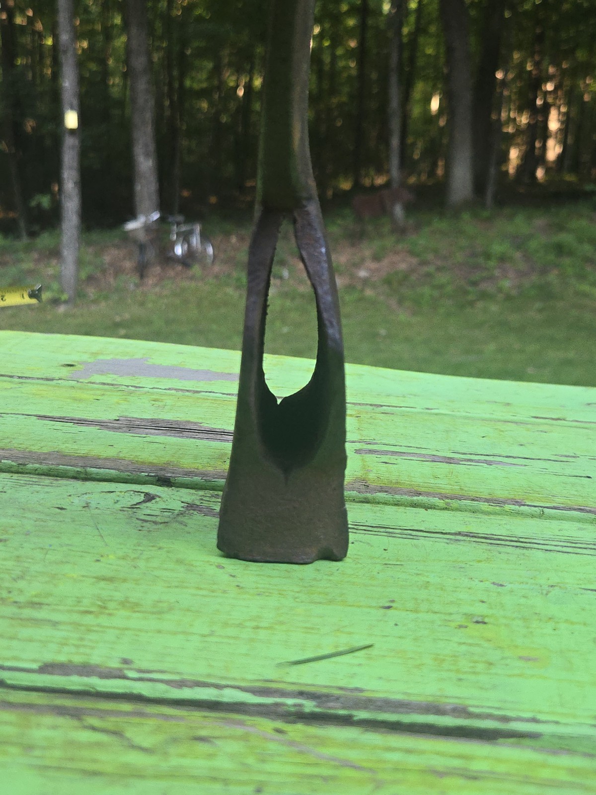 Antique Cast Steel Hewing Axe Head WM Beatty & Son,7 Lbs. Chester Pennsylvania