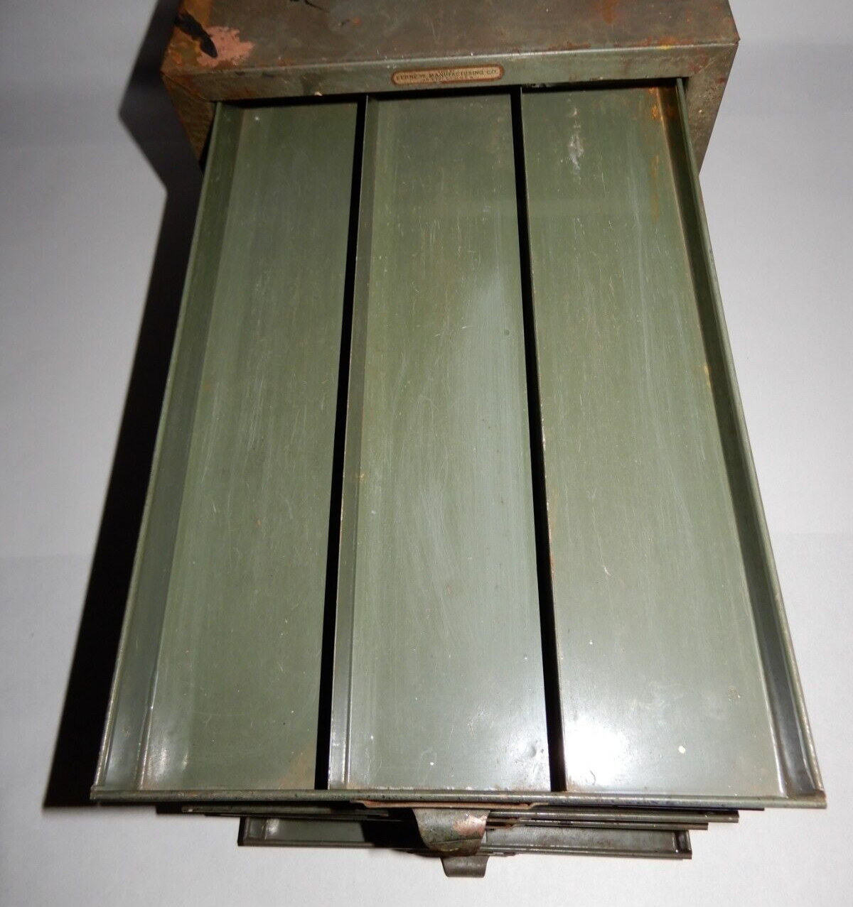 VINTAGE KENNEDY 5 DRAWER PARTS HARDWARE ORGANIZER BOX CHEST MACHINIST CABINET