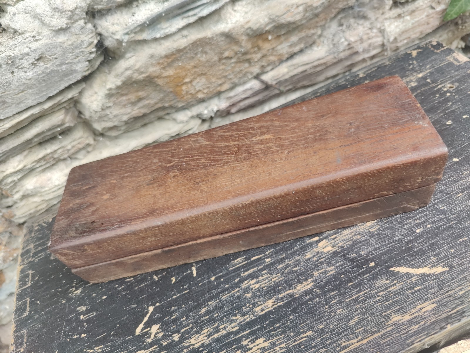 Sharpening OilStone – Unknown. In Its Own Box. Stone 8 X 2″