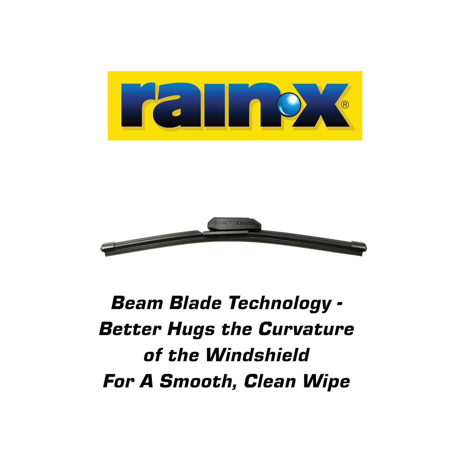 Rain X Water Repellent Wiper Blades 2 in 1 Advanced Beam Technology 18 Inch