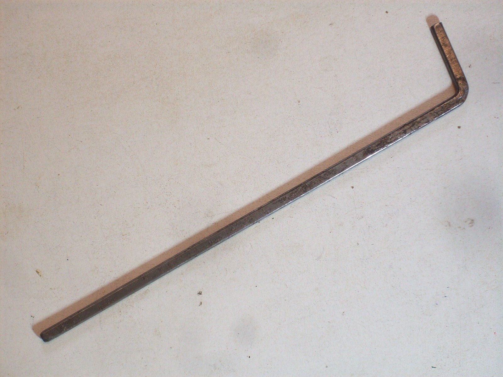 Hand tool KEY FLAT ROD .203 x .1385 AT ALMOST 90 DEGREES 8” X 1 1/2 INCH 13/64 x