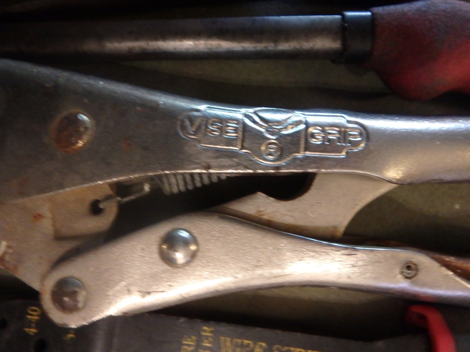 4G -bundle of 11 mechanics tools- some marked VIM, vise-grip, Kobalt