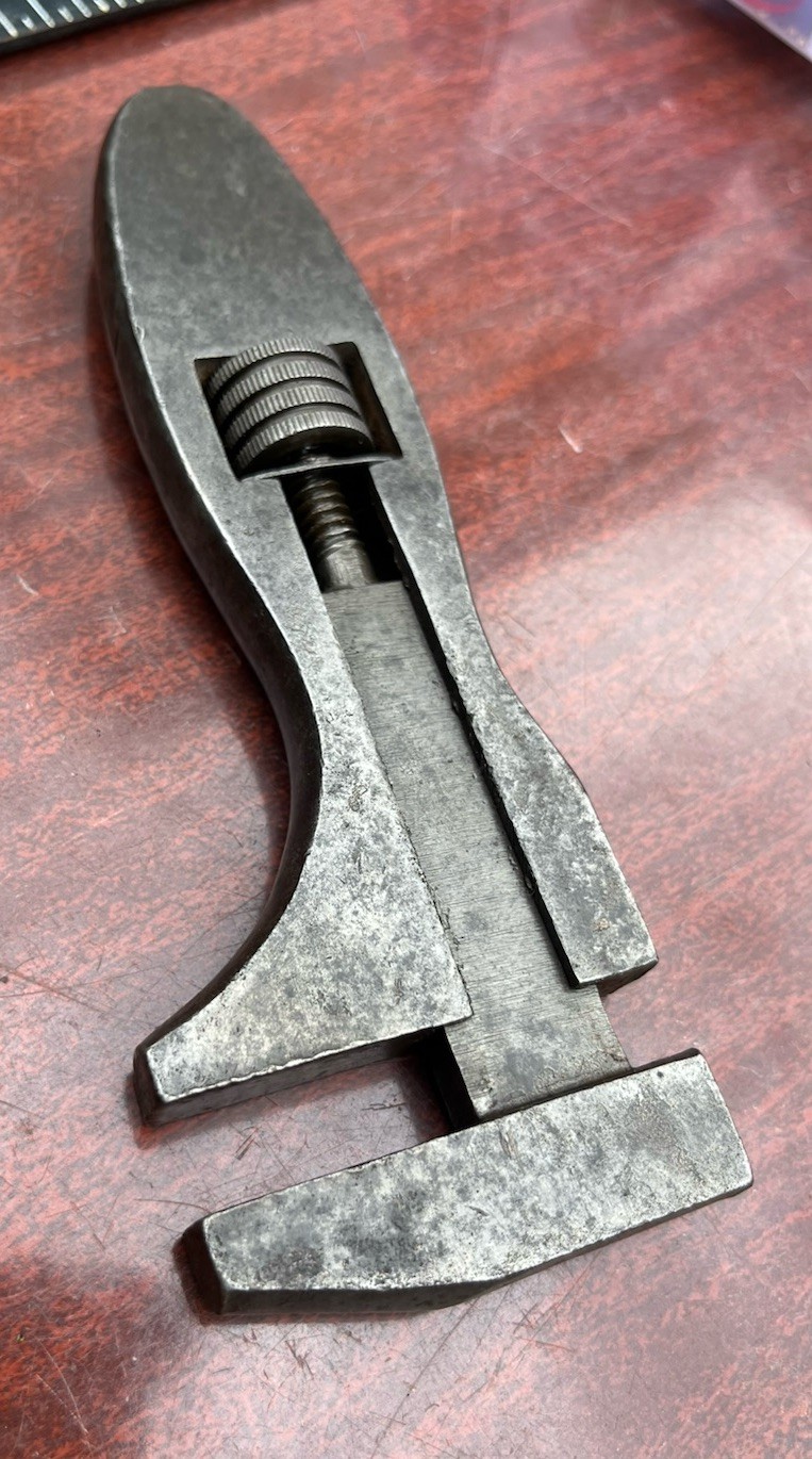 Barcalo Buffalo Adjustable Spanner Wrench 6” Girder old Tool USA