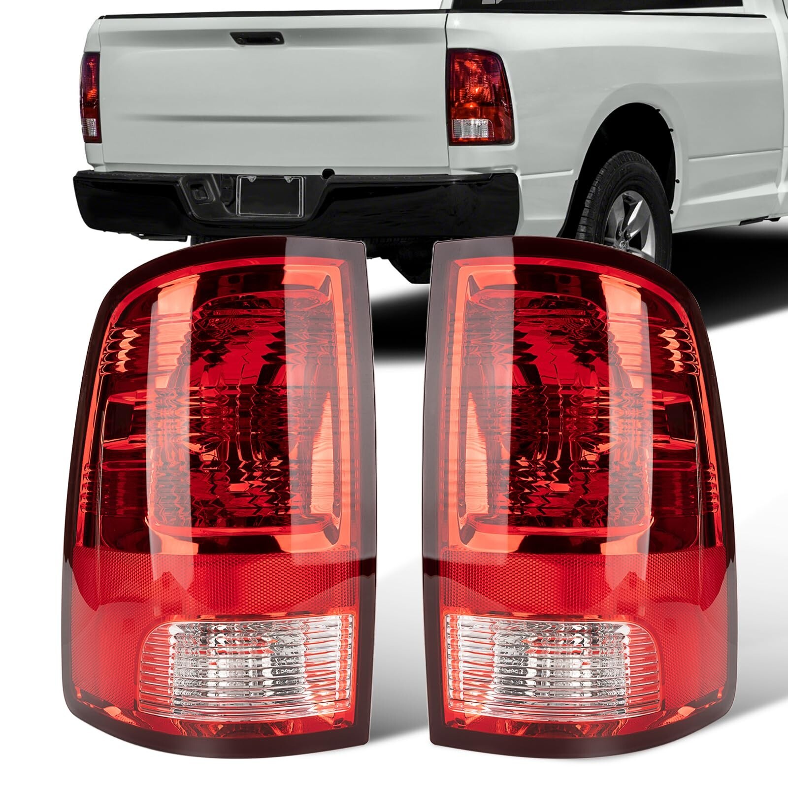 Tail Lights Fit Dodge Ram 1500 2500 3500 2009 2010 2011 2012 2013 2014 2015 2…