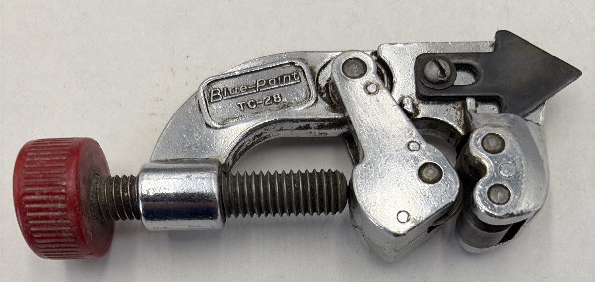 Vintage Blue-Point TC-28 Tubing Pipe Cutter Made In USA