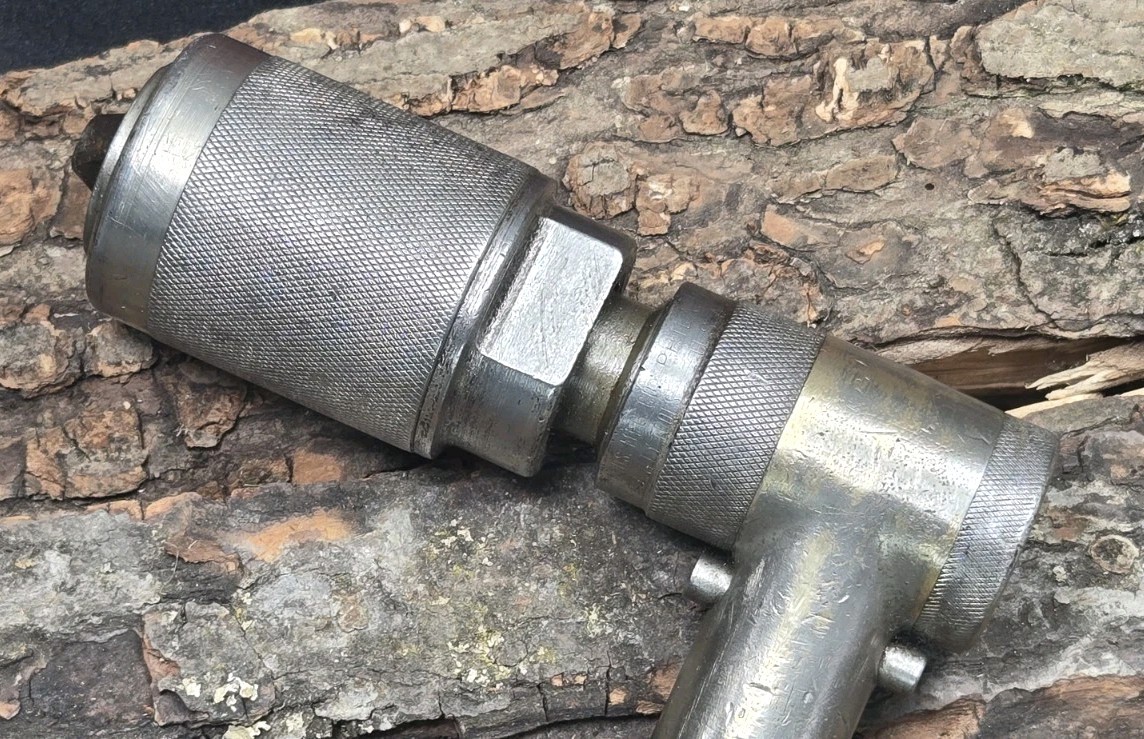 Vintage North Brothers YANKEE Bit Brace No. 2101 – 10″ BELL SYSTEM Hand Drill