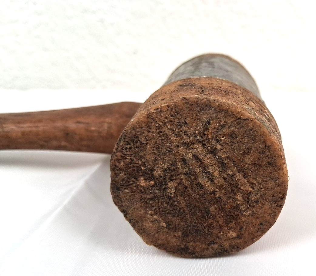 Vintage Tool Soft Face Hard Rubber Mallet Body Hammer Dated March 1957