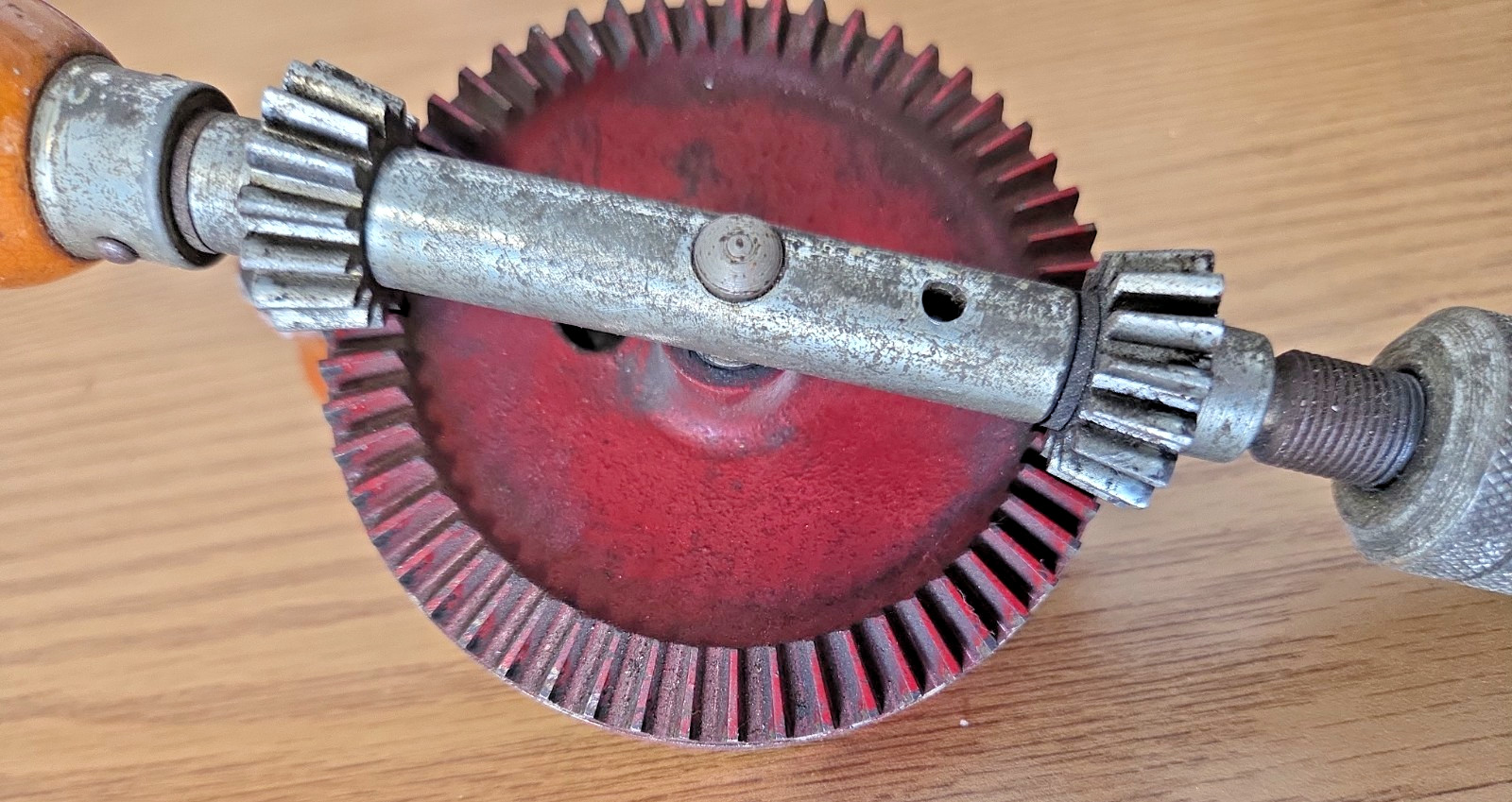 VINTAGE DEFIANCE BY STANLEY 1221 HAND CRANK DRILL