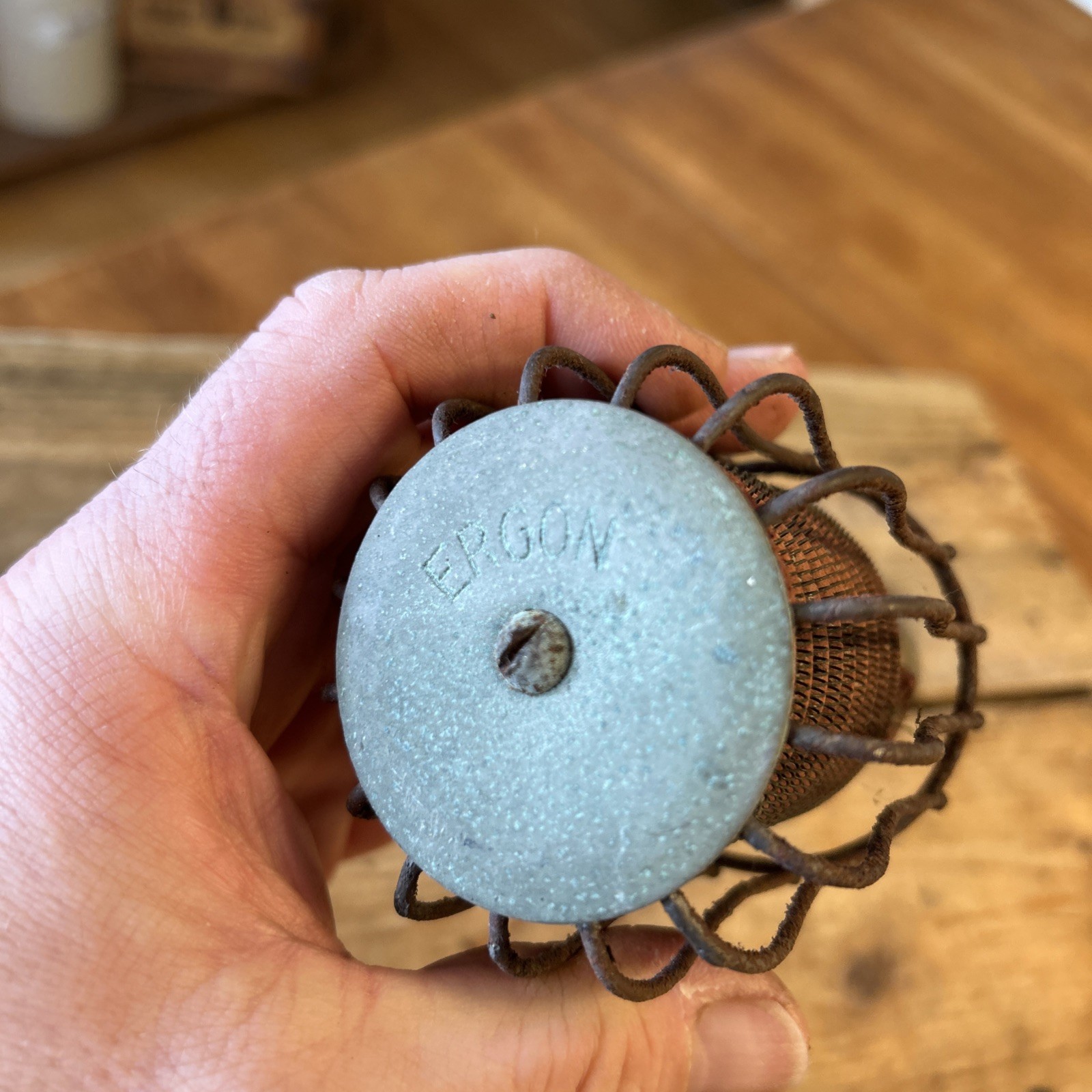 Vintage Ergon Heating Element / Light Bulb Fitting – Untested