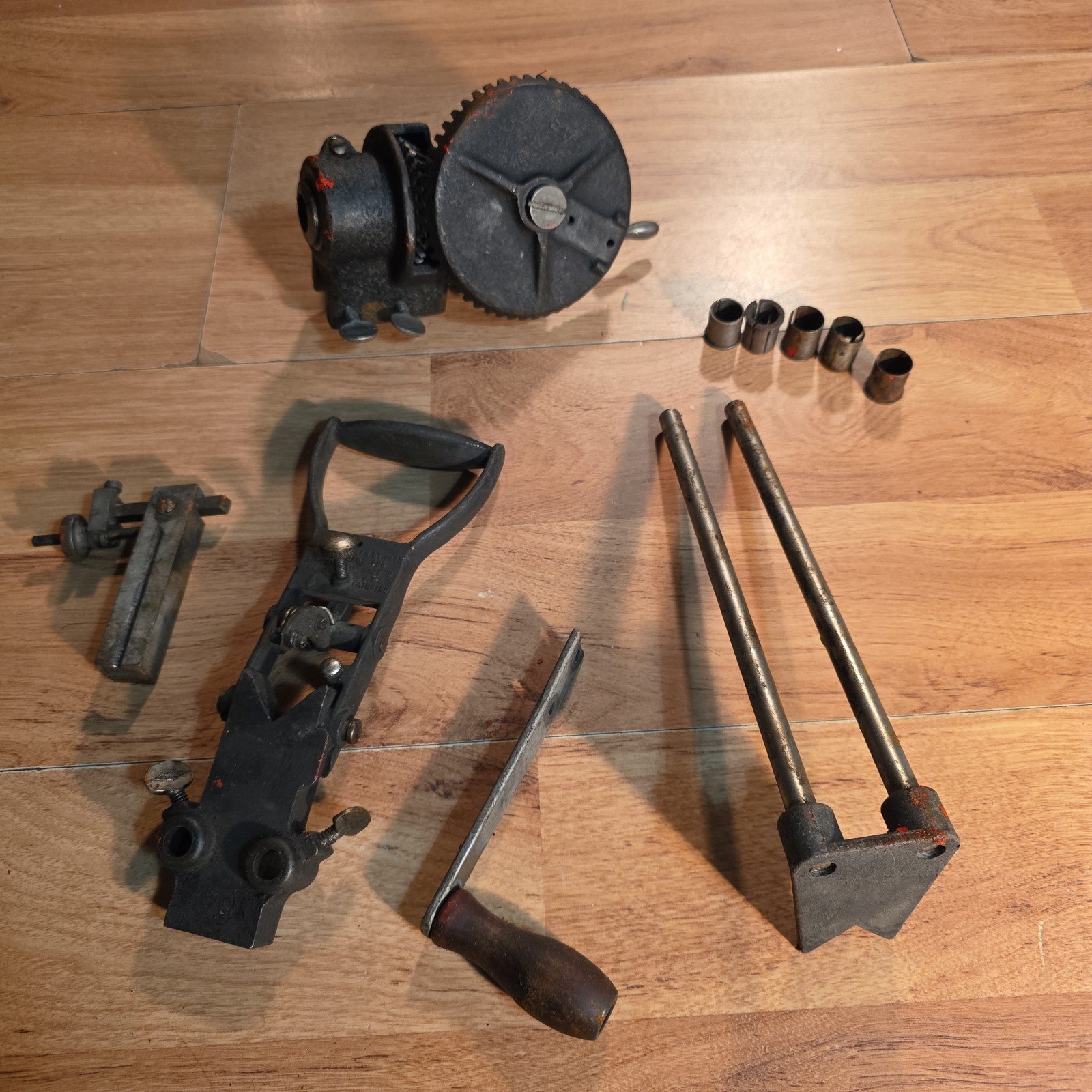 Vintage SNAP-ON TOOLS HAND CRANK ARMATURE CUTTER TOOL Parts