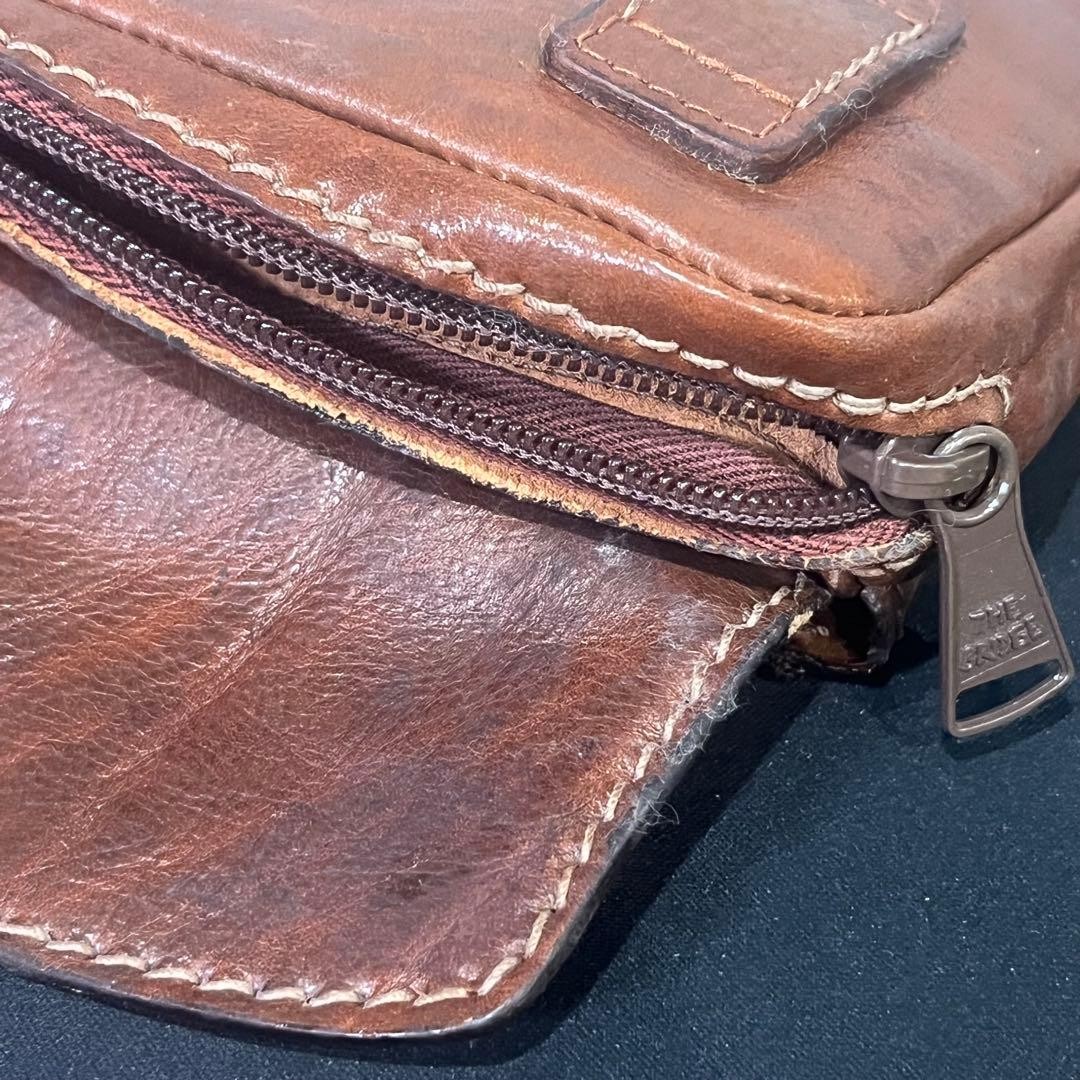The Bridge Leather Fanny Pack Italy Vintage Used Stylish