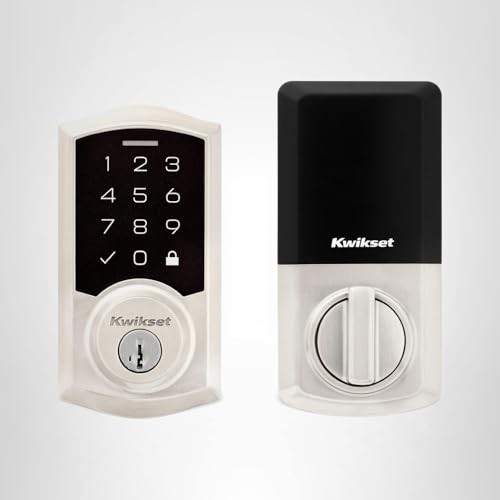Kwikset SmartCode 270 Keyless Entry Electronic Touchpad Deadbolt Satin Nickel