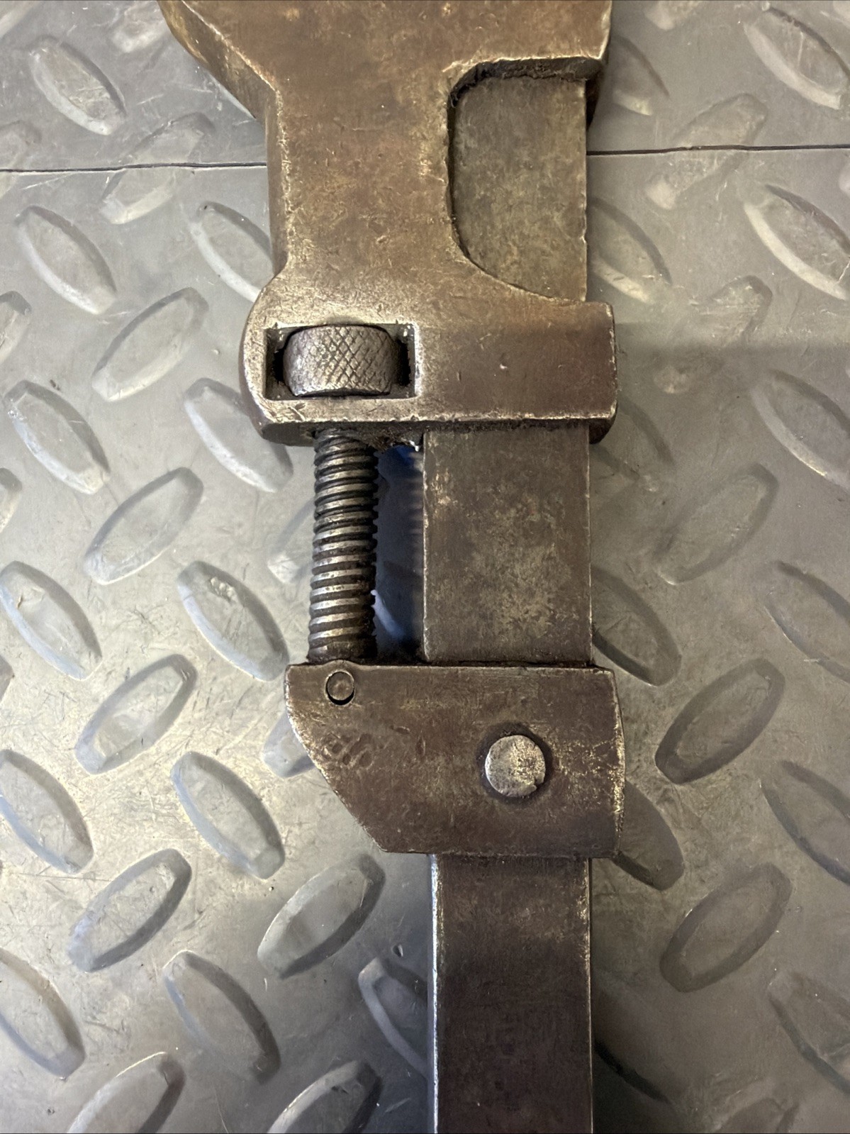 Vintage Coes Wrench Co Railroad Monkey Wrench Worcester Mass. 12-1/4″ Length USA