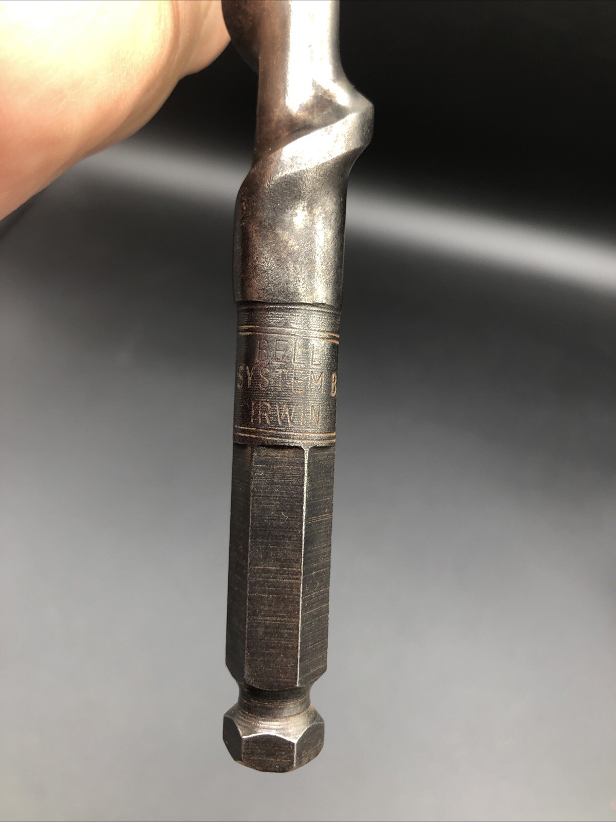 Bell System Irwin No. 13 Auger Bit 3/4″ Vintage American Tool 12-1/2″ long