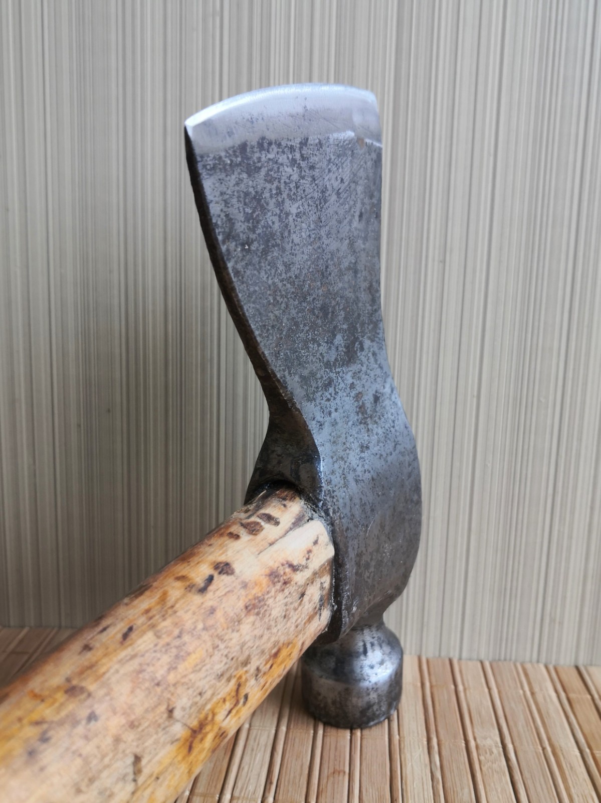 Tourist, camping axe. Tourist ax – hammer. Vintage Soviet small camping hatchet.