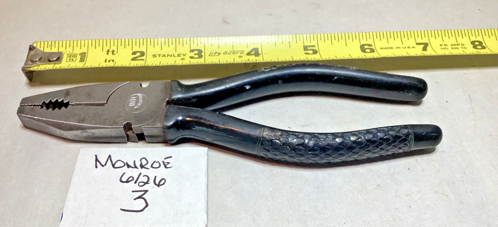 Vintage WILL West Germany pliers