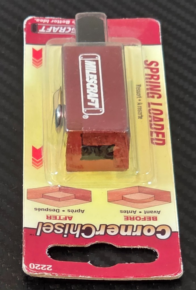 Milescraft Cornerchisel Spring Loaded For Squaring Hinge Recesses #2220