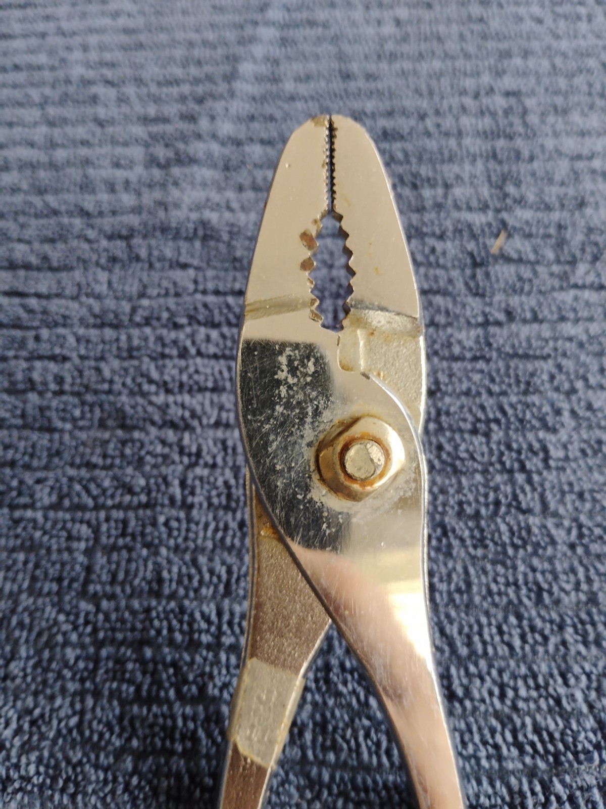 Vintage Dunlap Adjustable Slip Joint Pliers w/ Patterned Grip – 6 3/4″ Pliers
