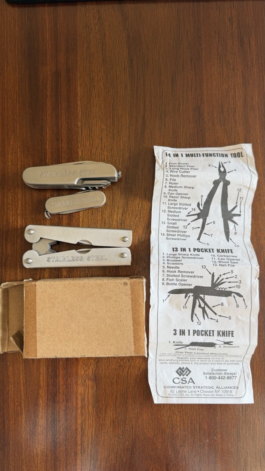 A Lot Of Three Mini Tools