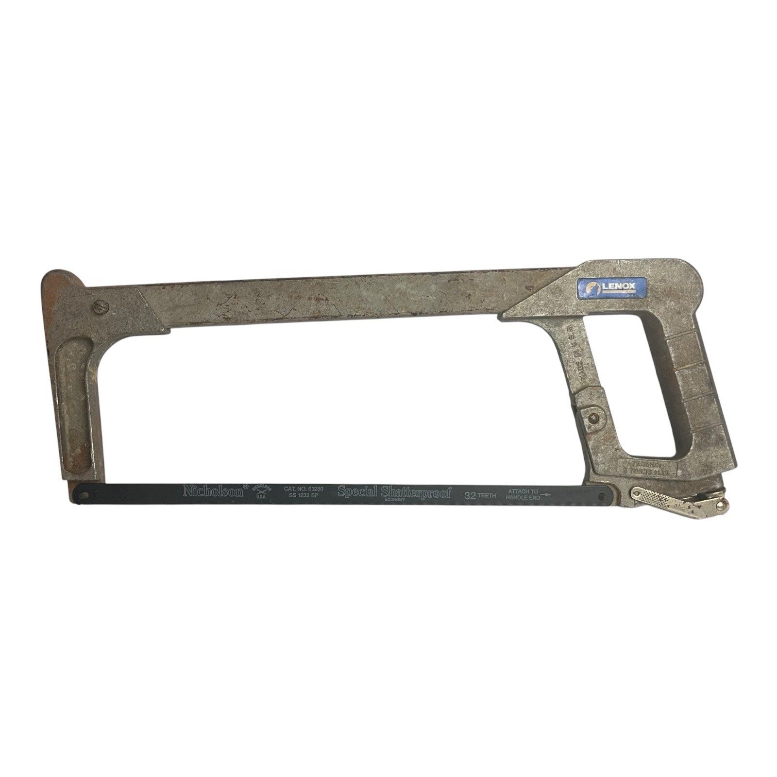 Vintgae Lenox Aluminum High Tension Hack Saw