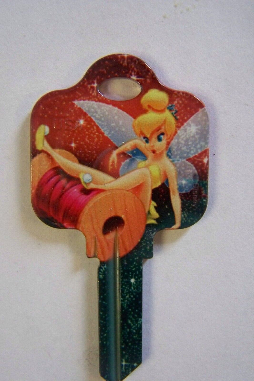Tinker Bell Schlage SC1 house key blank