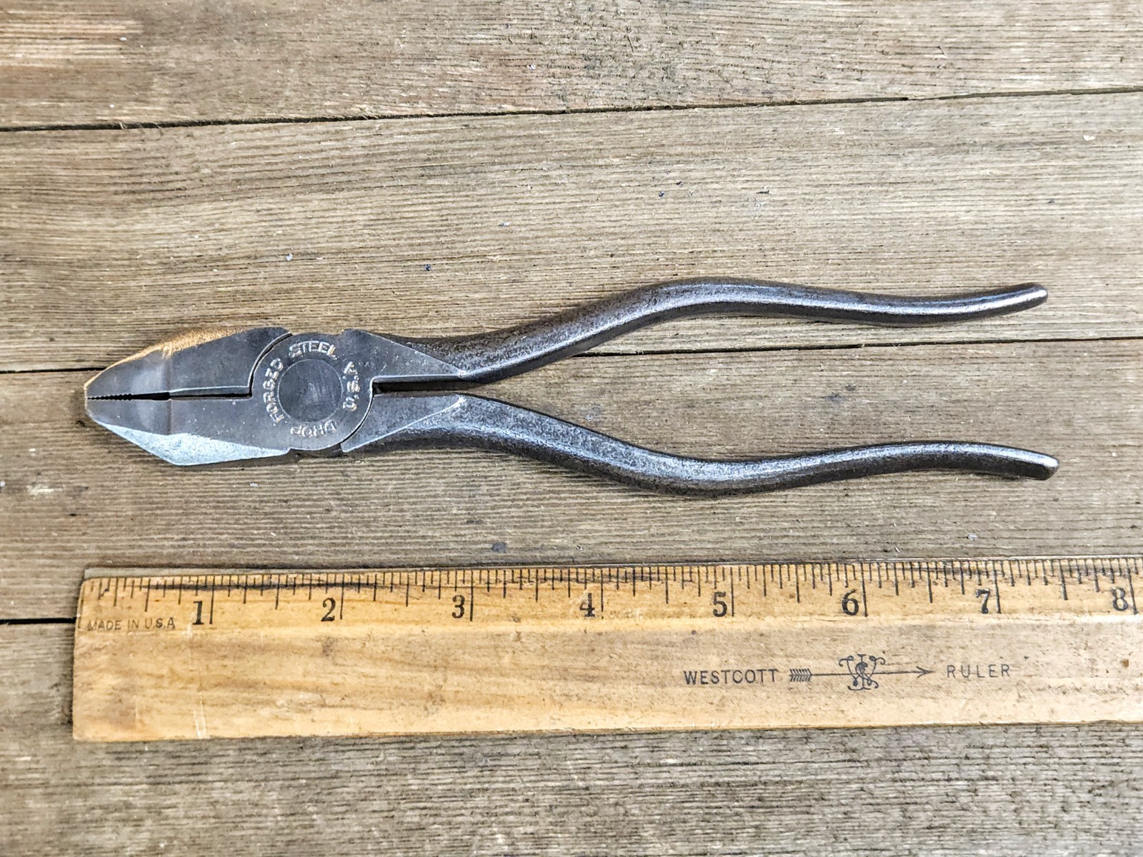 Drop forged steel USA lineman tool