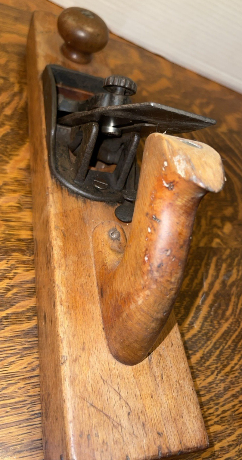 15×3″ PLANE~ WOODEN~ STANLEY LIBERTY BELL 76~ 19TH CENTURY