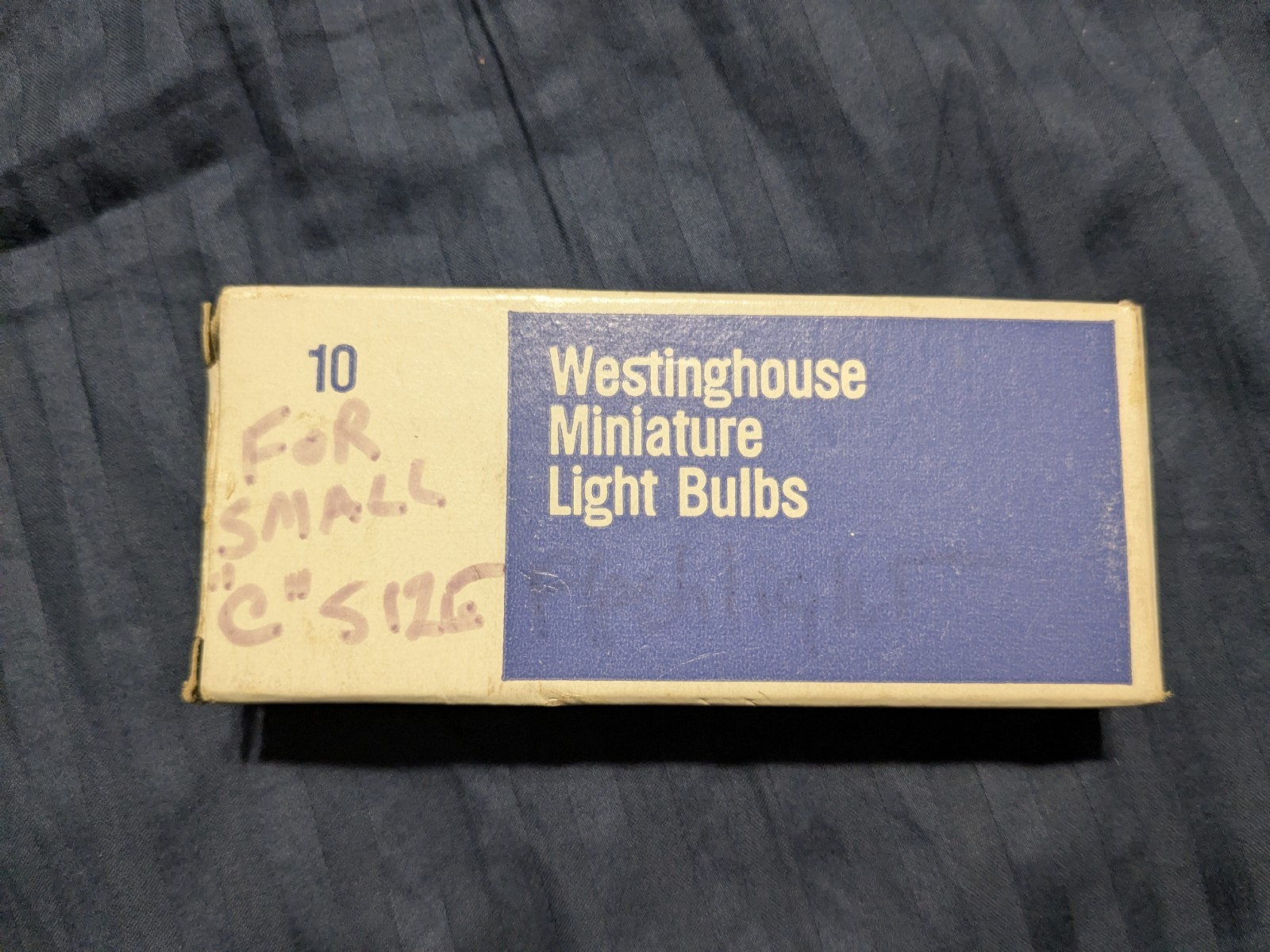 Westinghouse PR4 Vintage Miniature Flashlight Bulbs (10 Bulbs)