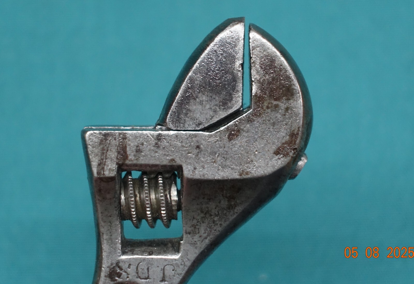 PECK STOW & WILCOX 6″ Angle Adjustable Wrench PEXTO USA WWII Era