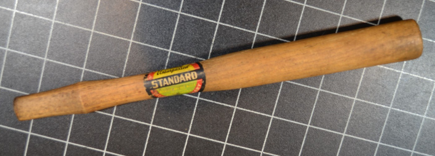 STANDARD – MARTIN HANDLE MILLS – UNUSED VINTAGE HAMMER HANDLE – 12 ” – NOS