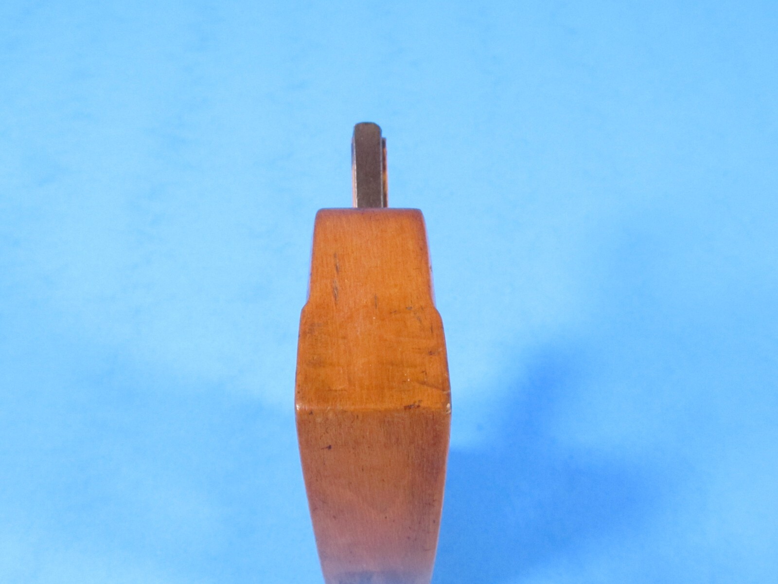 showy solid boxwood w boxing 3/4″ circular wood rabbet molding plane 3-3/4″ long