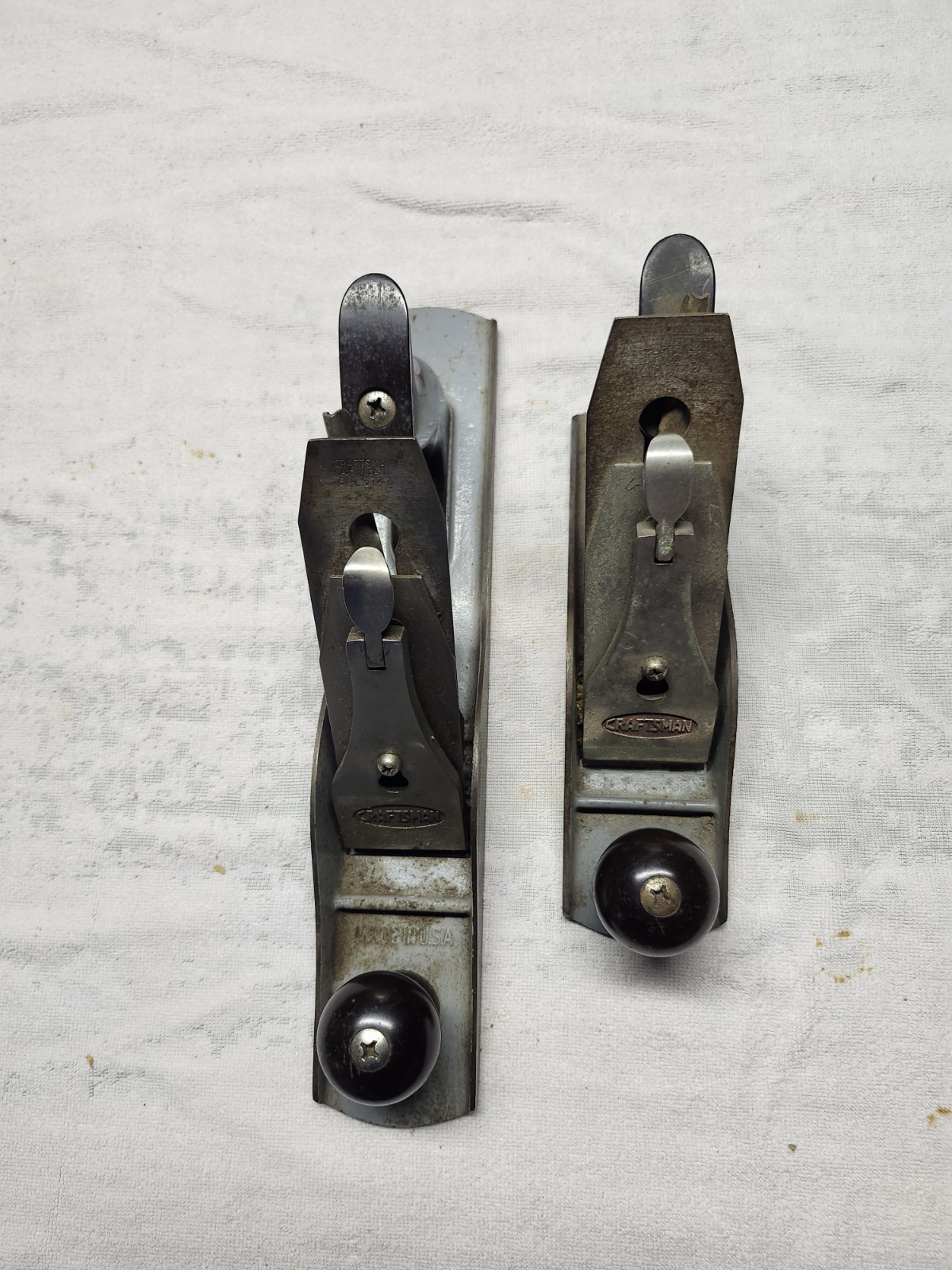2 CRAFTSMAN SMOOTH BOTTOM JACK PLANES. #619-3742 & 619-3743.
