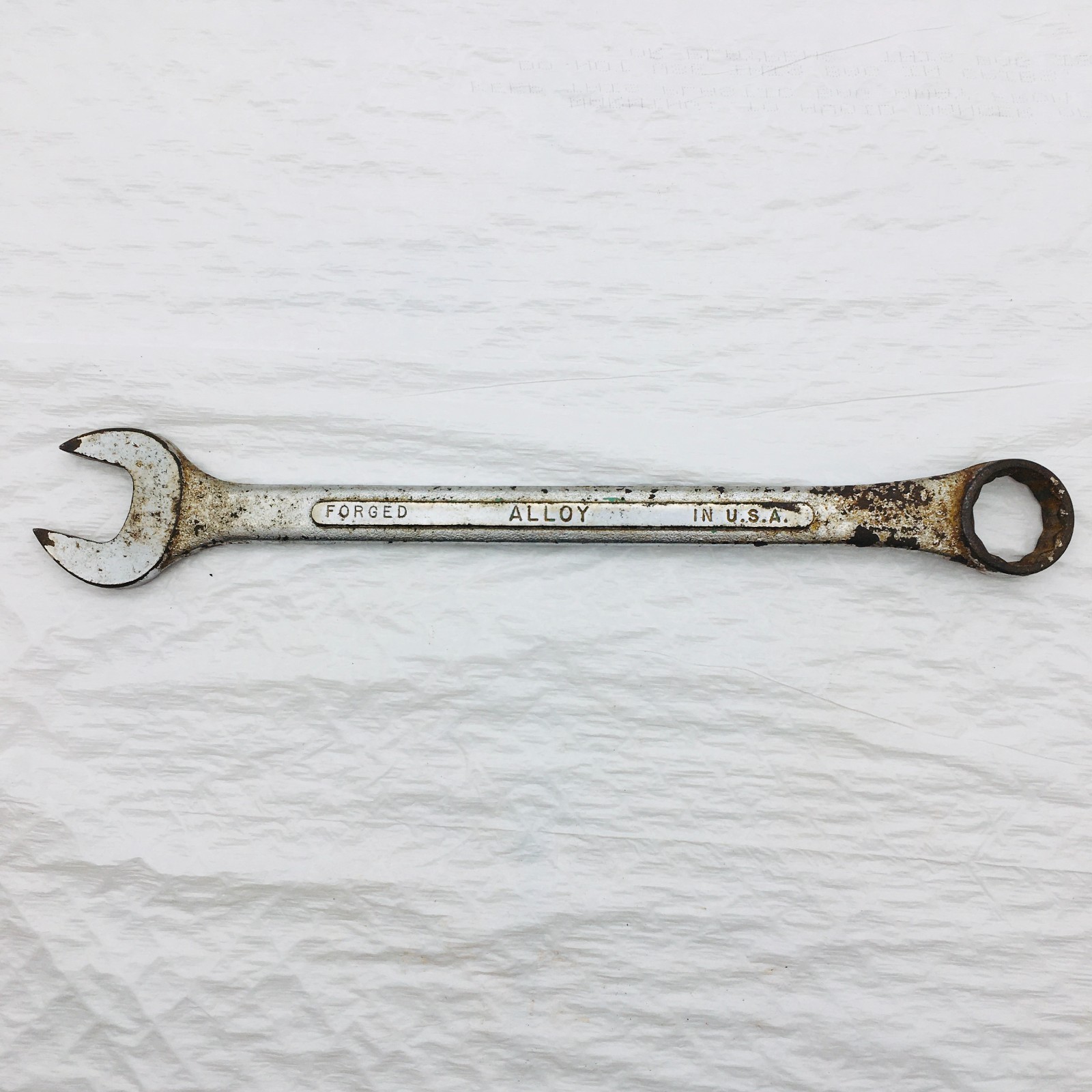 S-K Tools C-30 Combination Wrench 15/16″ 12 Point SAE Vintage USA 12 Inches Long