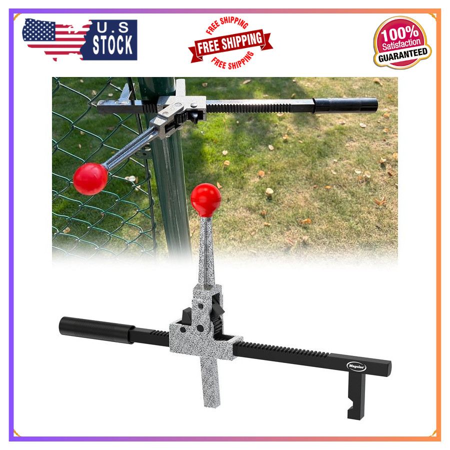 Heavy Duty Chain Link Fence Stretcher Puller 9″ Ratchet Farm Ranch Tool