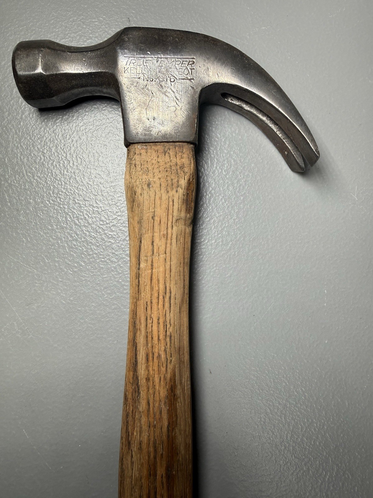 Vintage True Temper “Kelly Perfect” #016 Octagon Claw Hammer NICE