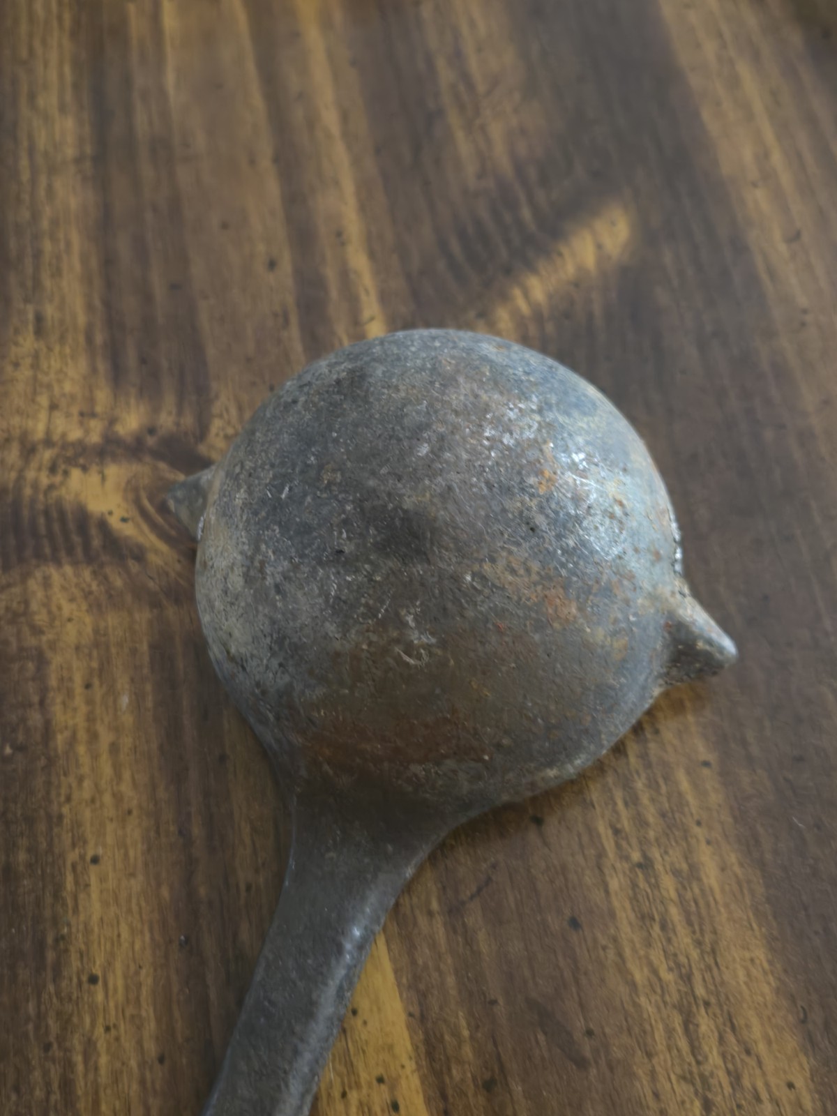 Vtg Malleable Cleveland Ohio Cast Iron Lead Casting Smelting Ladle No. S426