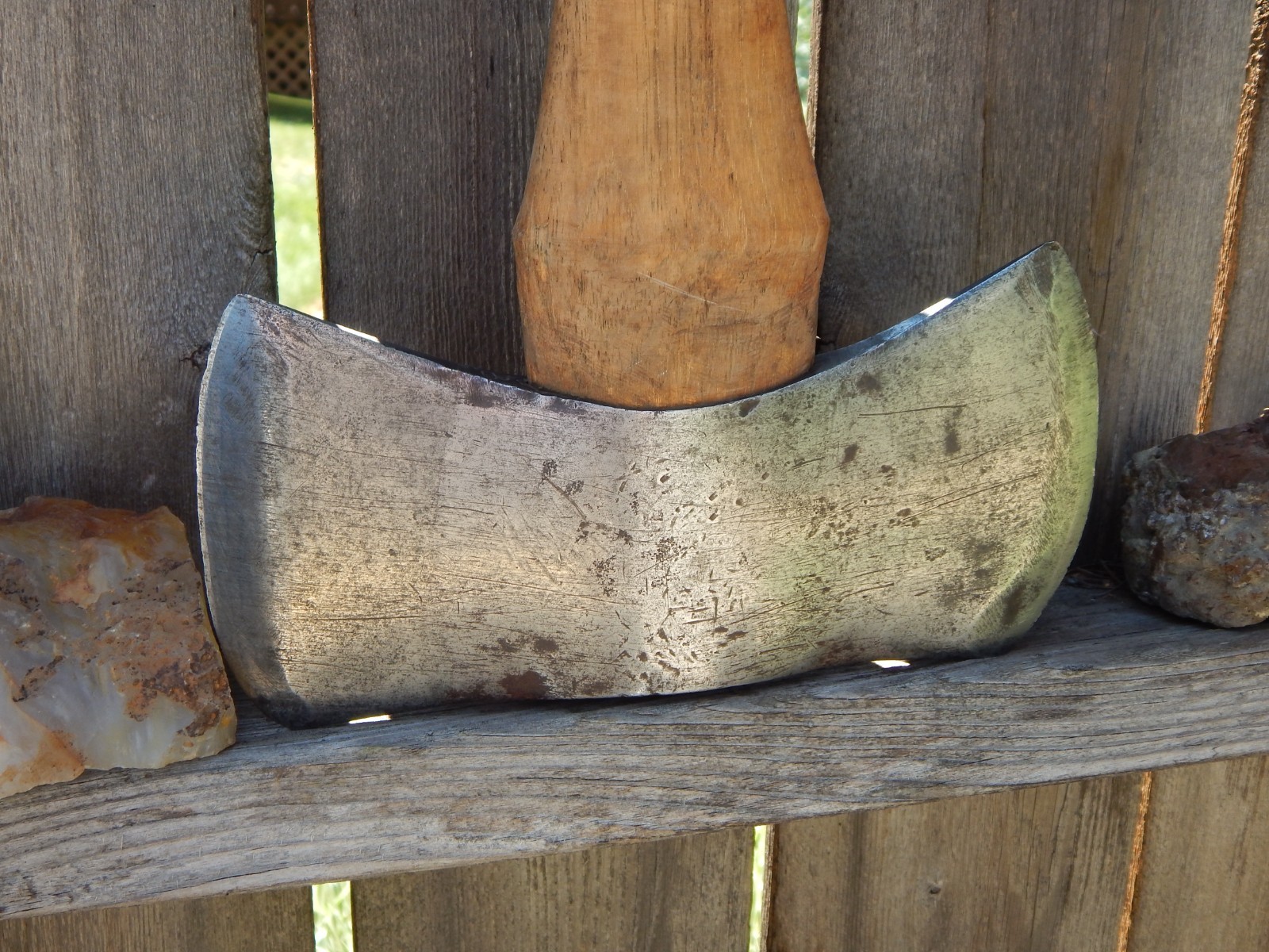 Vintage Double Bit Axe, KELLY AXE AND TOOL CO. CHARLESTOWN , Cherokee Handle