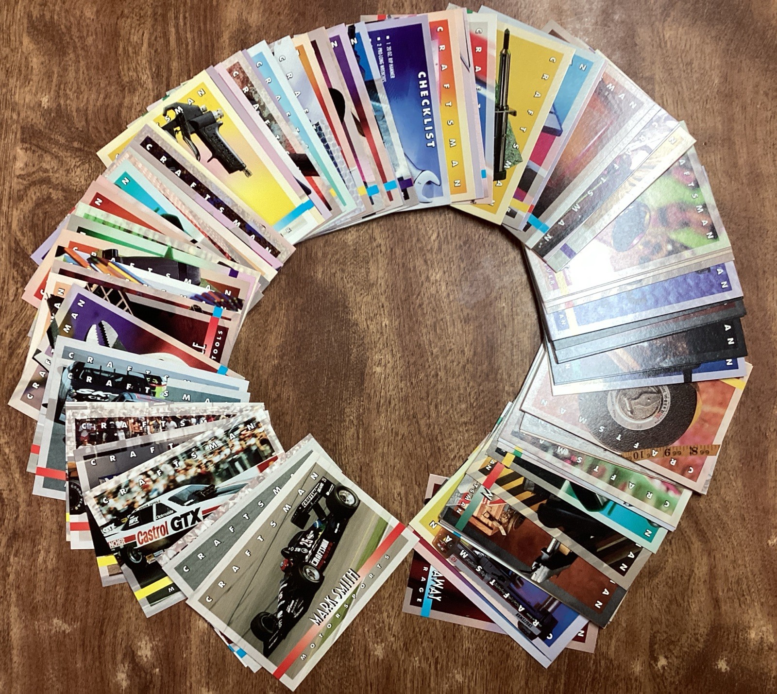 PREOWNED COLLECTABLE 1993 CRAFTSMAN COLLECTOR CARDS BY SEARS, ROEBUCK & CO.