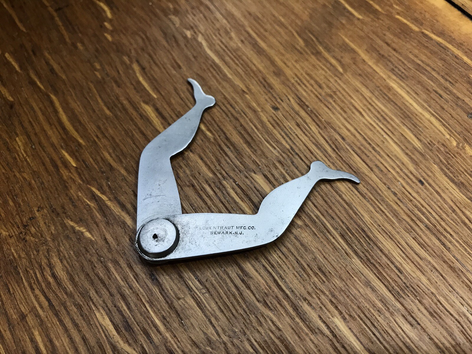 Calipers Tool – Figural Lady – Rare Vintage – Nude Woman – Naked Risqué Antique