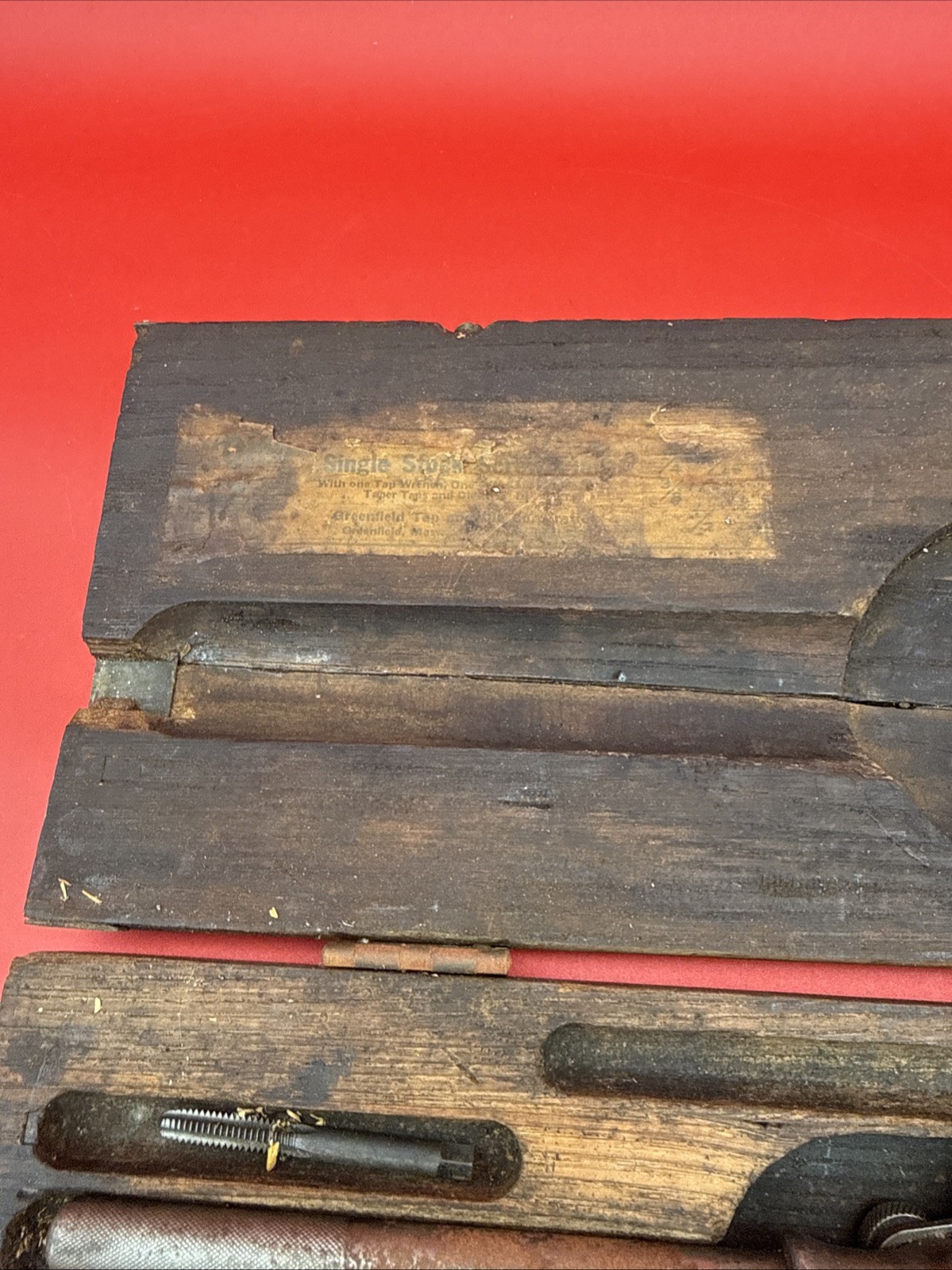 Vintage Greenfield Tap & Die Set