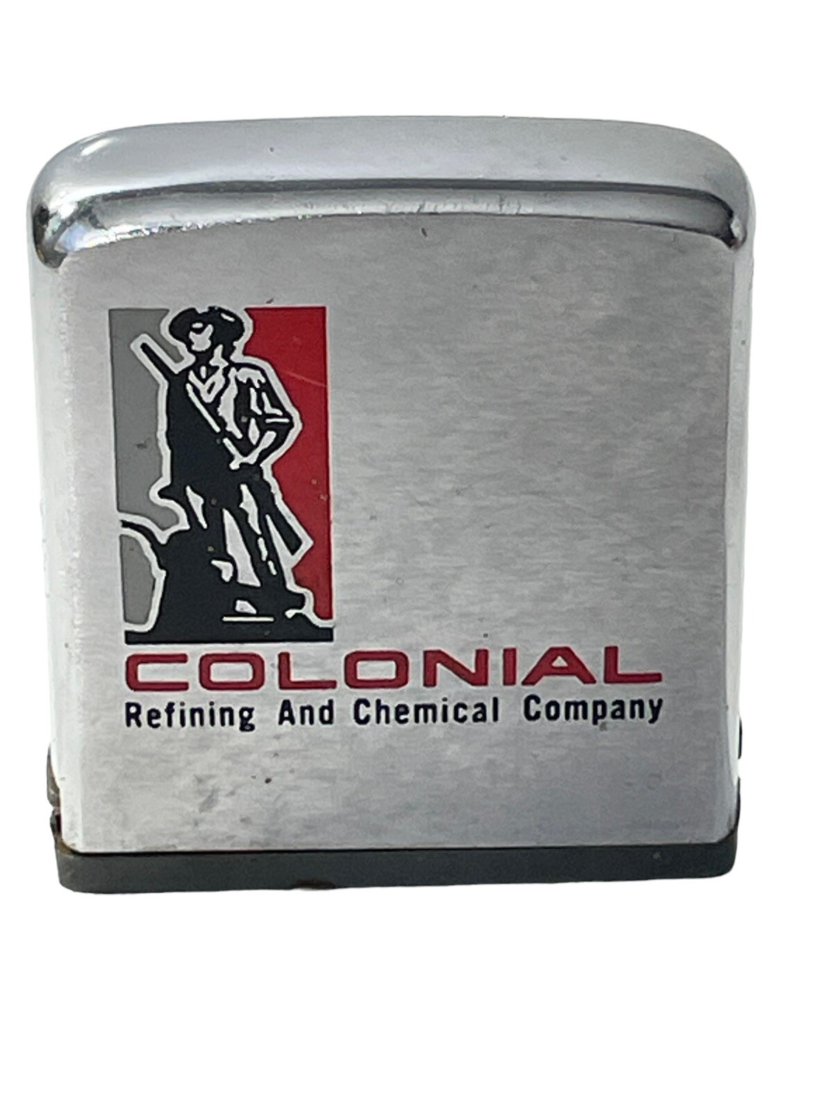 Zippo VTG Colonial Refining and Chemical Co Advertising Measuring Tape 68”